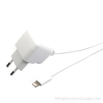 High-quality EU plug USB travel charger with output of 5V, 2.1A